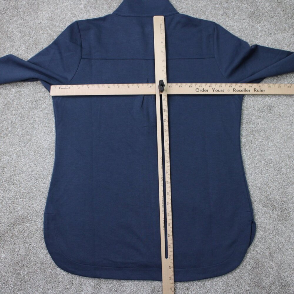 Travis Mathew Sweatshirt NWT Women Small Blue Coveside Full Zip Jacket Bud Light - Picture 13 of 16